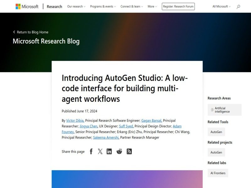 AutoGen Studio