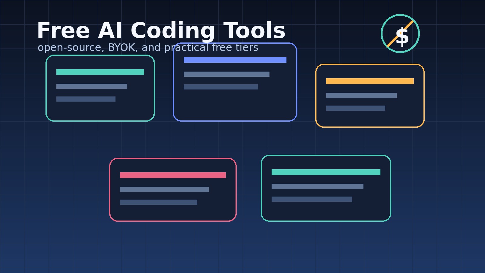 Best Free AI Coding Tools in 2026: 7 Practical Picks